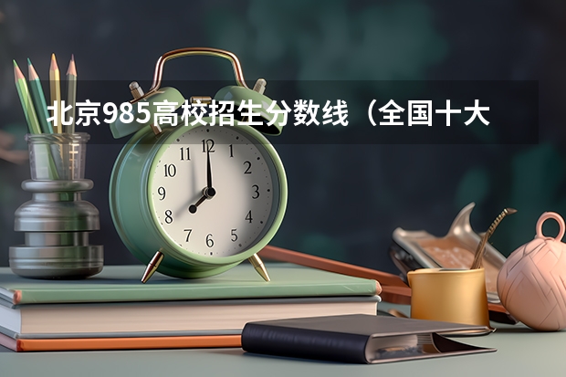 北京985高校招生分数线（全国十大名校各分数录取线）