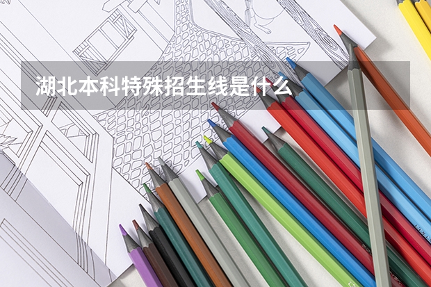 湖北本科特殊招生线是什么