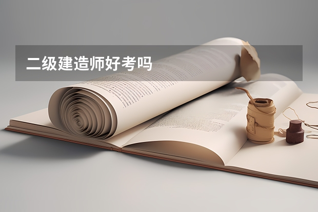 二级建造师好考吗
