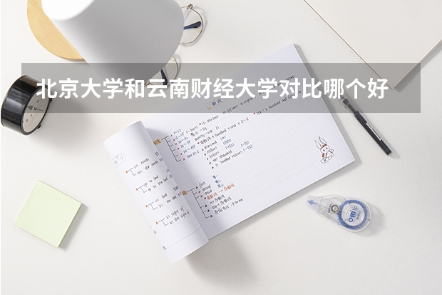 北京大学和云南财经大学对比哪个好